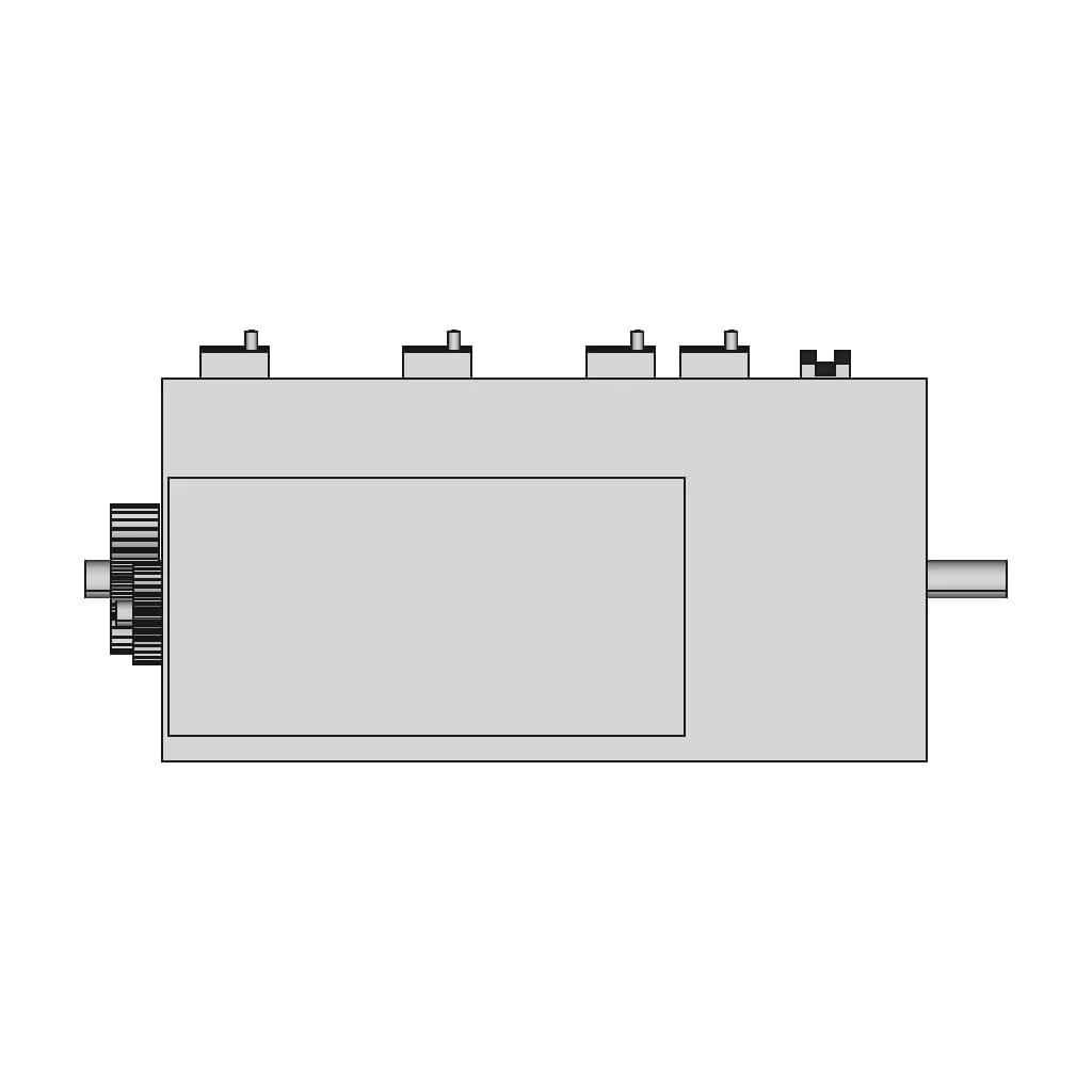 Feed Gear Box Of Lathe - Downloadable CAD Representation_90_0_degree_snapshot