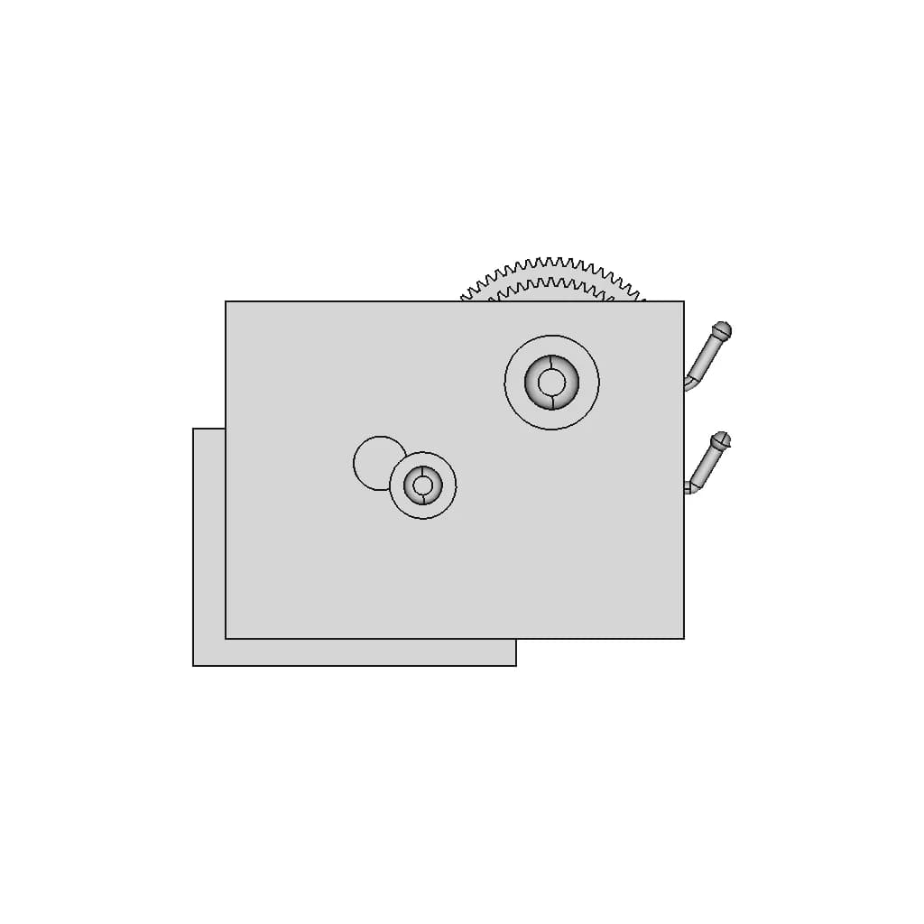 Head Stoke Gear Box Of Lathe - Downloadable CAD Representation_0_270_degree_snapshot