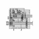 Head Stoke Gear Box Of Lathe - Downloadable CAD Representation_270_0_degree_snapshot