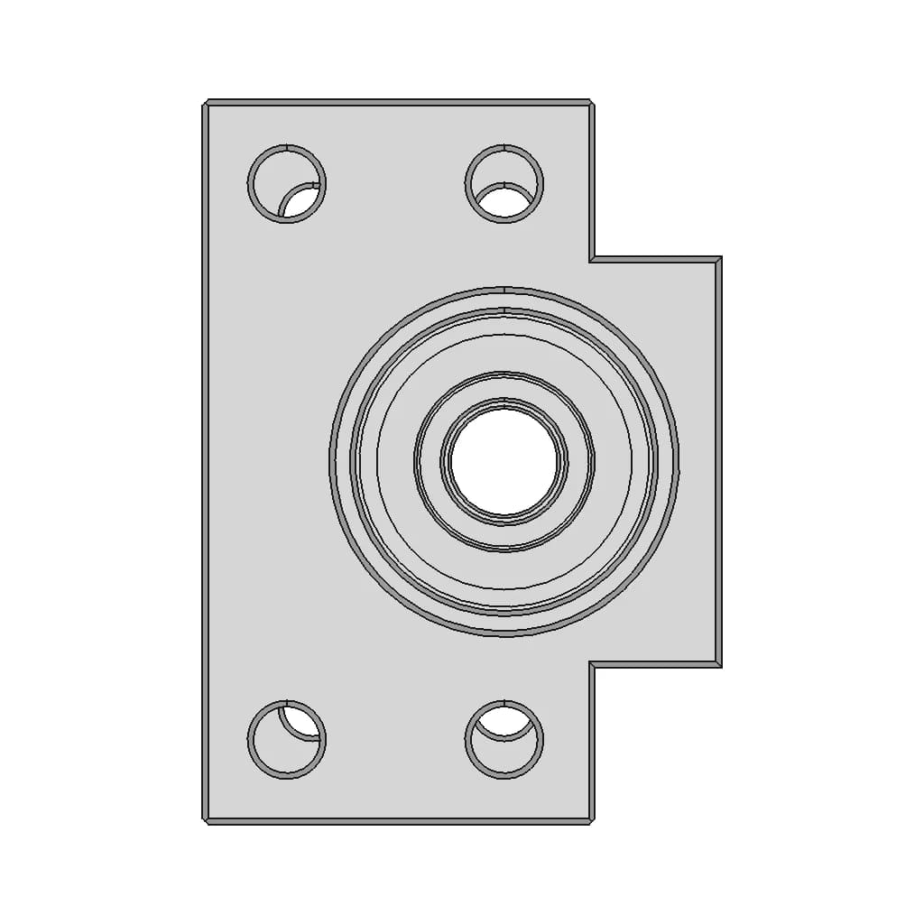 Bf12 Bearing Block | High-Quality CAD Model_0_270_degree_snapshot