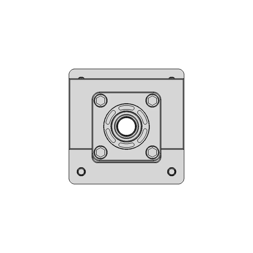Hm 12 57 Motor Mount - Standard Mechanical Component_270_0_degree_snapshot