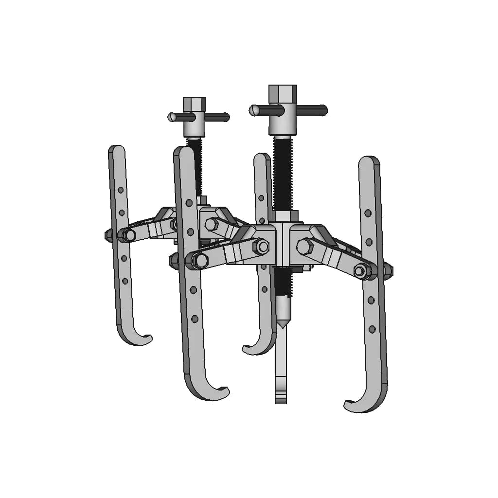 3 Jaws Puller - Downloadable CAD Representation_0_0_degree_snapshot