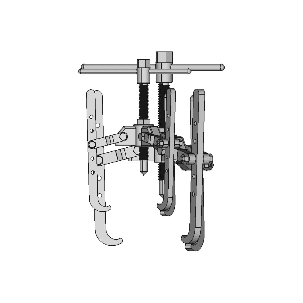 3 Jaws Puller - Downloadable CAD Representation_0_270_degree_snapshot