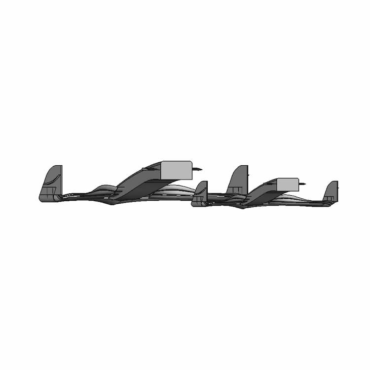F1 Car Front Wing - Downloadable CAD Representation