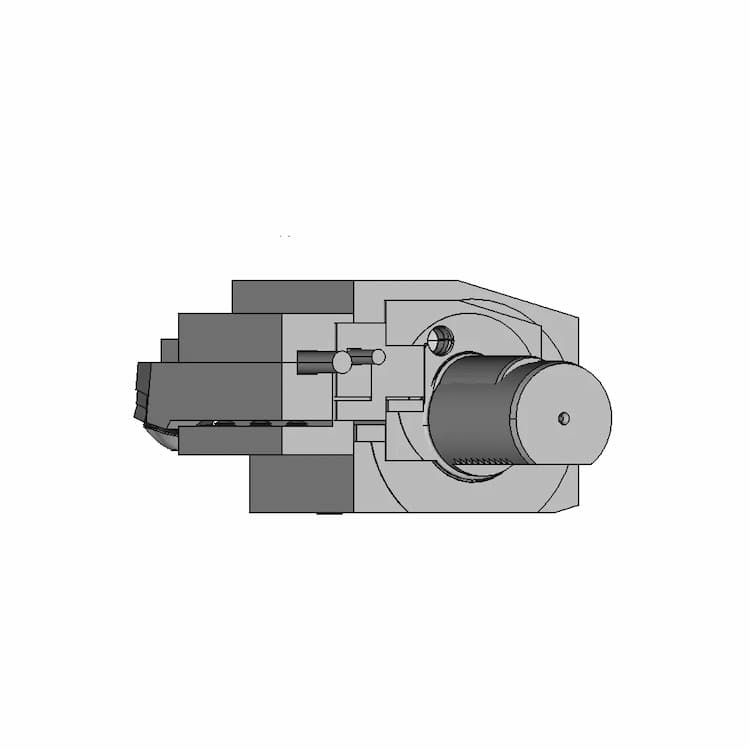 Tool Holder With Automatic Load And Accident Detection - Downloadable CAD Representation