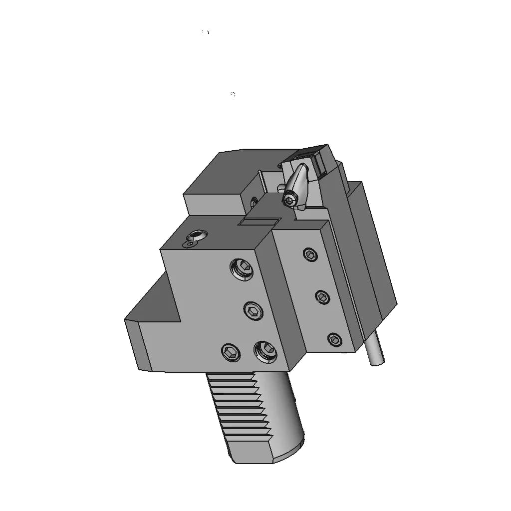 Tool Holder With Automatic Load And Accident Detection - Downloadable CAD Representation_60_30_degree_snapshot