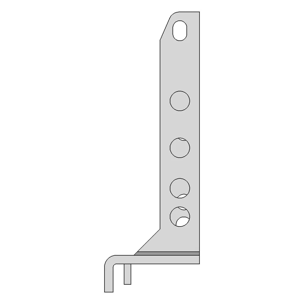 Hitch Bracket T25 - Standard Mechanical Component_0_270_degree_snapshot