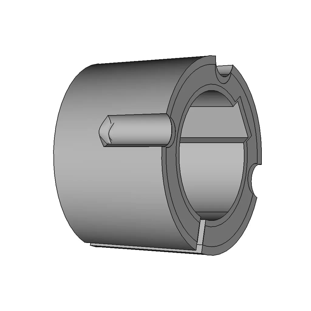 1008 Taperbush - Standard Mechanical Component_60_30_degree_snapshot