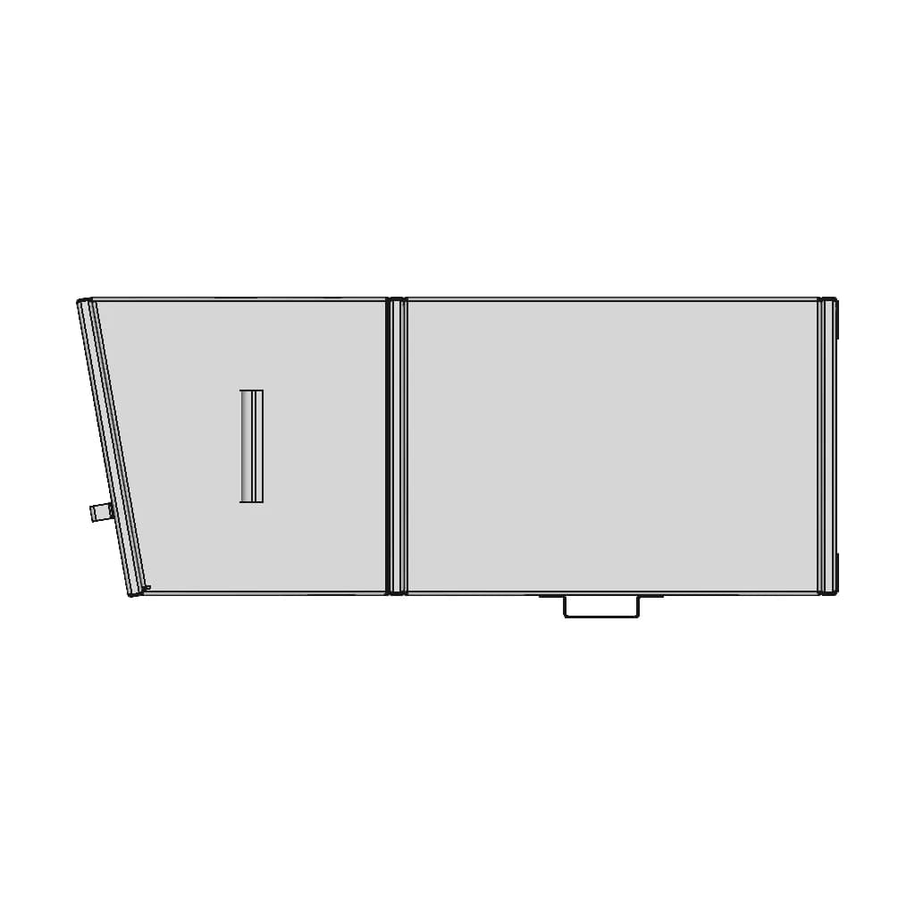 Glue Cabinet Drawer Sheetmetal - Standard Mechanical Component_0_270_degree_snapshot