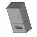 Glue Cabinet Drawer Sheetmetal - Standard Mechanical Component_60_30_degree_snapshot