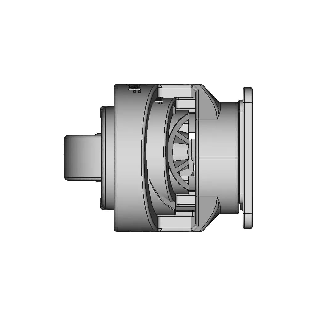 Gd 120F Leveling Caster | 3D Engineering Design File_0_270_degree_snapshot