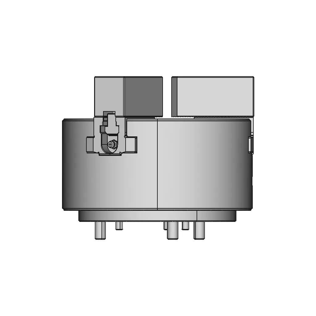 Lathe Chuck | High-Quality CAD Model_0_270_degree_snapshot