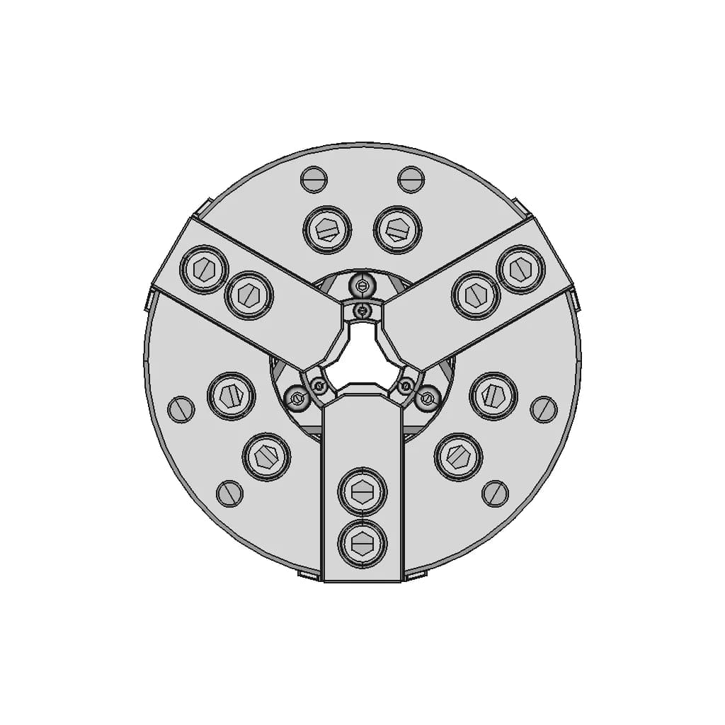 Lathe Chuck | High-Quality CAD Model_270_0_degree_snapshot