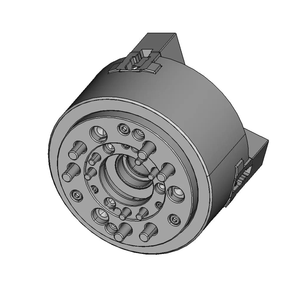 Lathe Chuck | High-Quality CAD Model_60_30_degree_snapshot