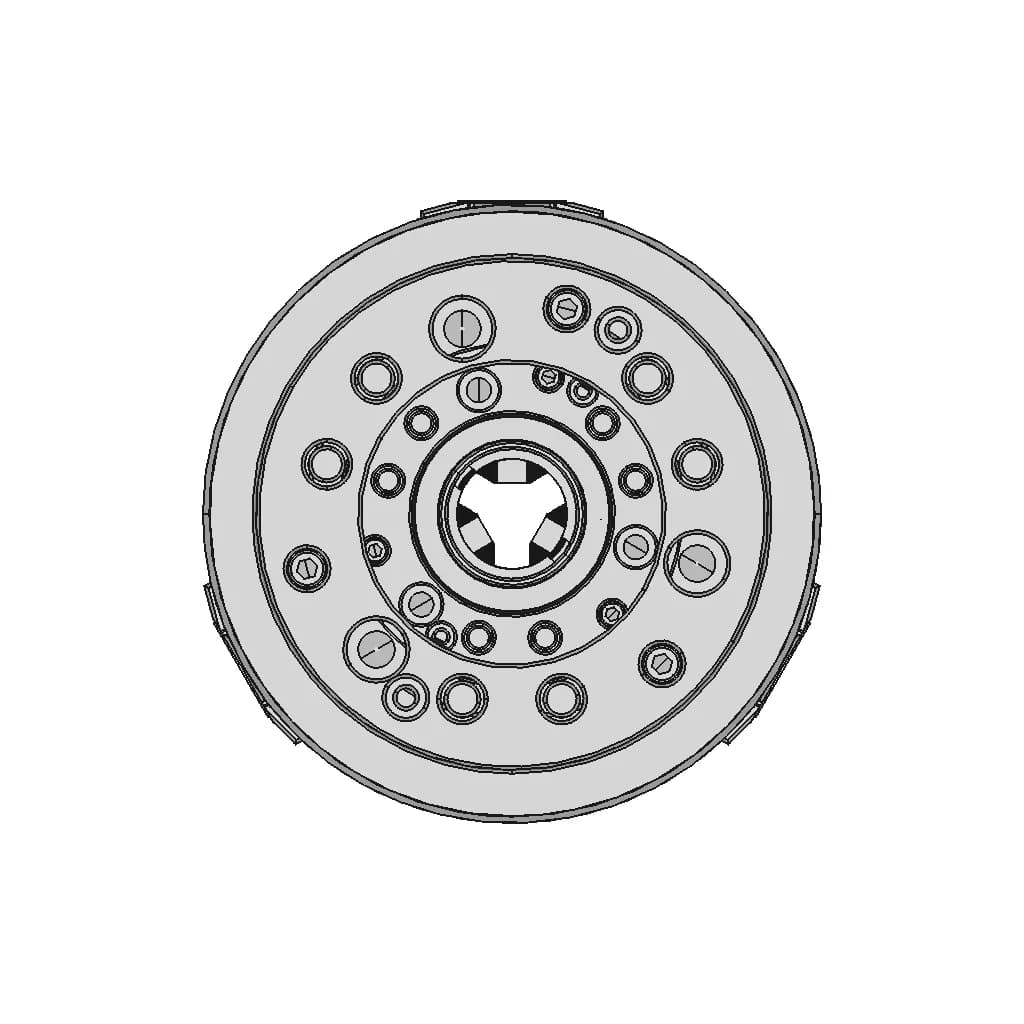 Lathe Chuck | High-Quality CAD Model_90_0_degree_snapshot