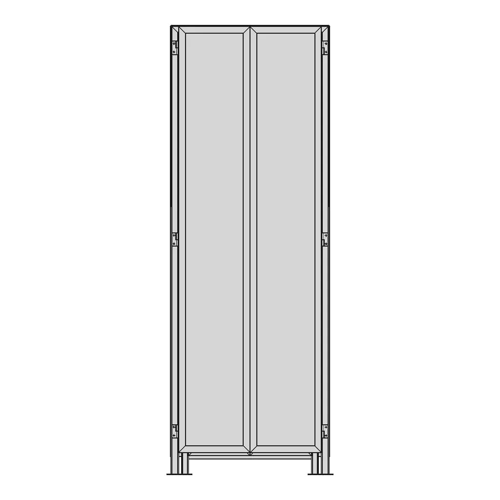 Mueble Metalico - Downloadable CAD Representation_0_0_degree_snapshot