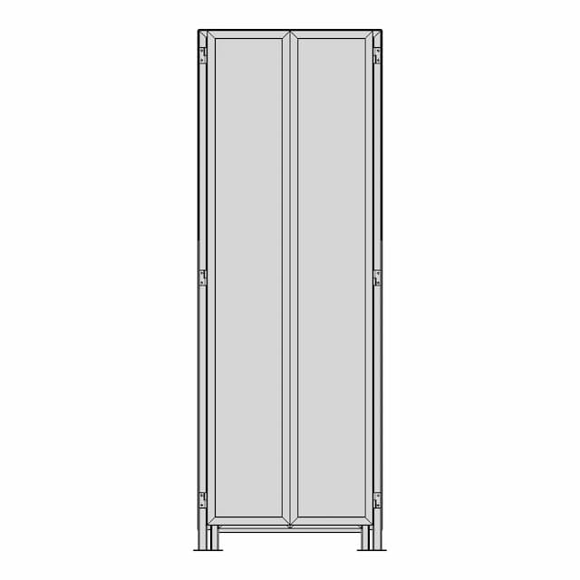 Mueble Metalico - Downloadable CAD Representation