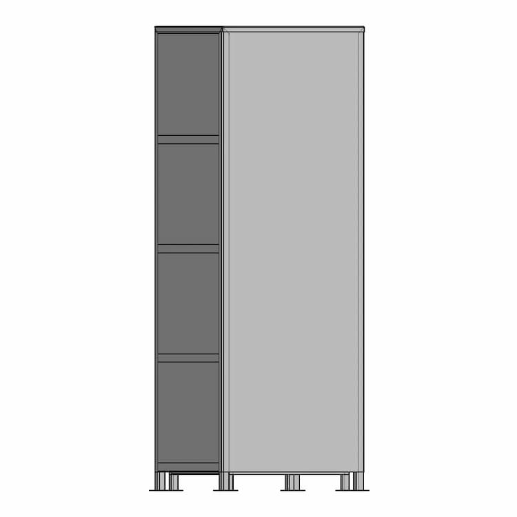 Mueble Metalico - Downloadable CAD Representation