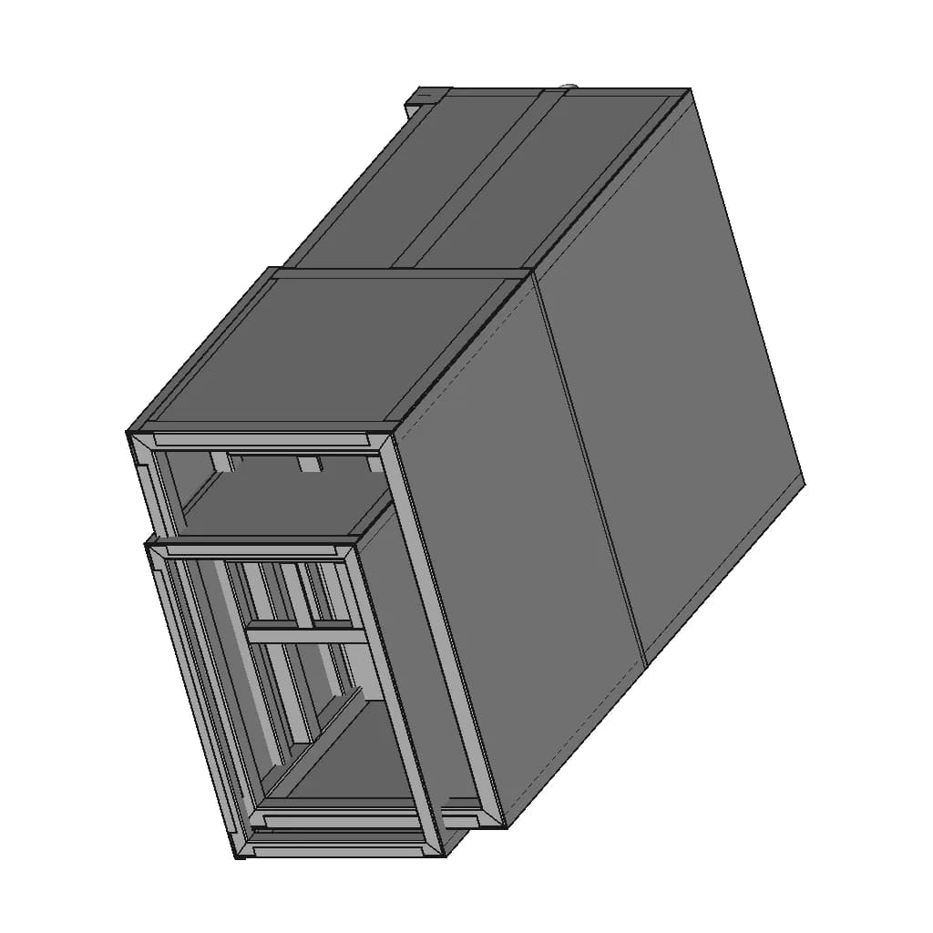 Industrial Convection Oven - Standard Mechanical Component_60_30_degree_snapshot