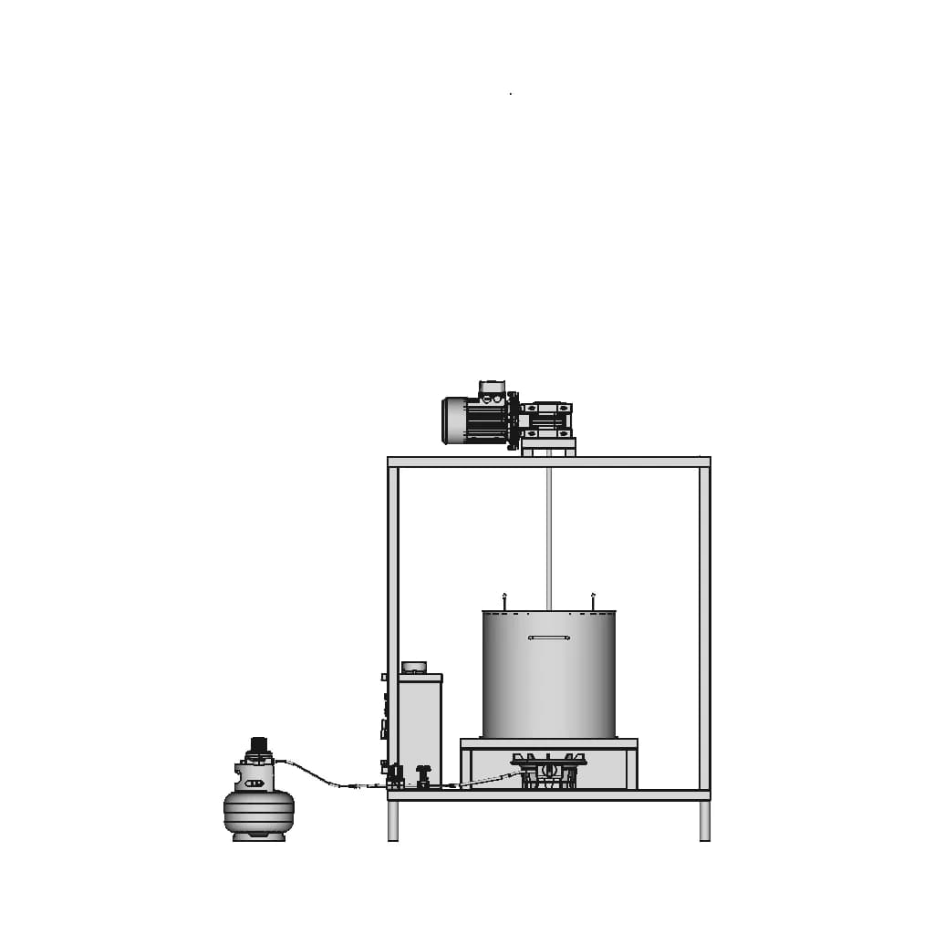 Sugar Mixing Machine | High-Quality CAD Model_0_90_degree_snapshot