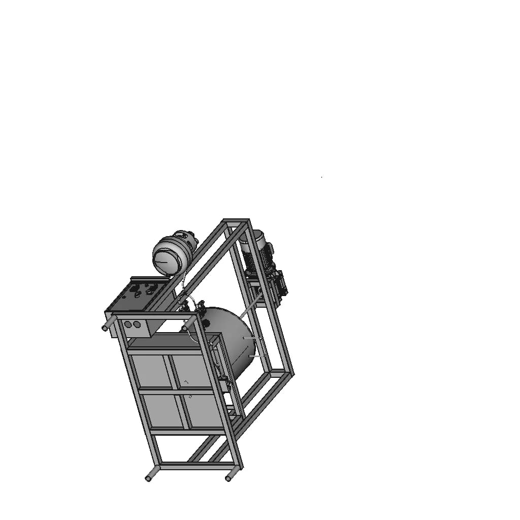 Sugar Mixing Machine | High-Quality CAD Model_60_30_degree_snapshot