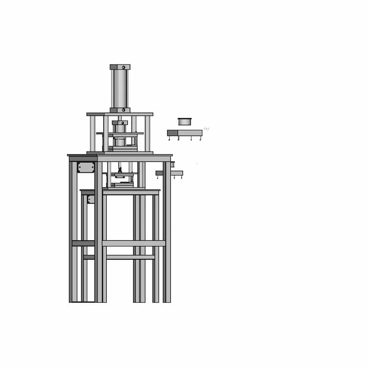 Pneumatic Marking Machine | 3D Engineering Design File