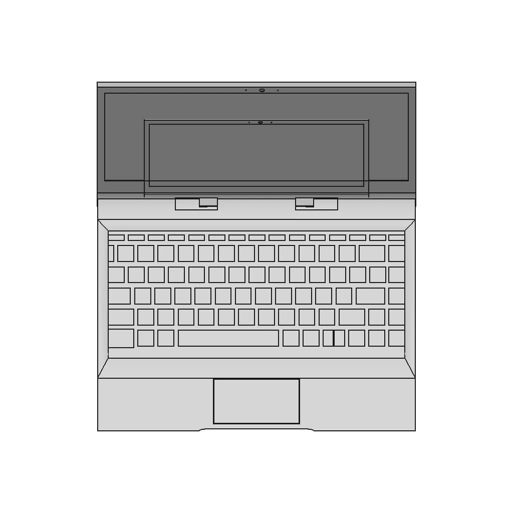 My Laptop | High-Quality CAD Model_270_0_degree_snapshot