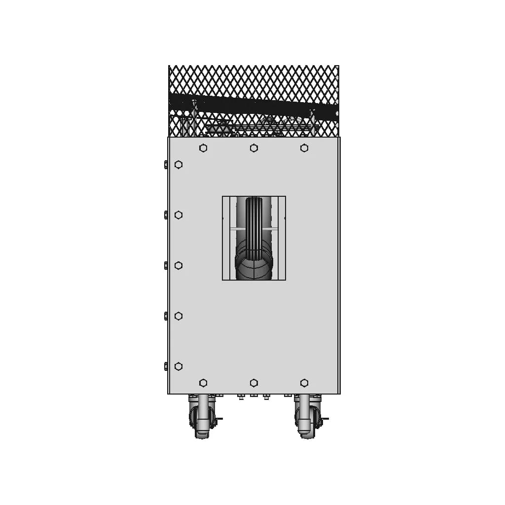 Kasti Ball Throwing Machine - Standard Mechanical Component_0_90_degree_snapshot