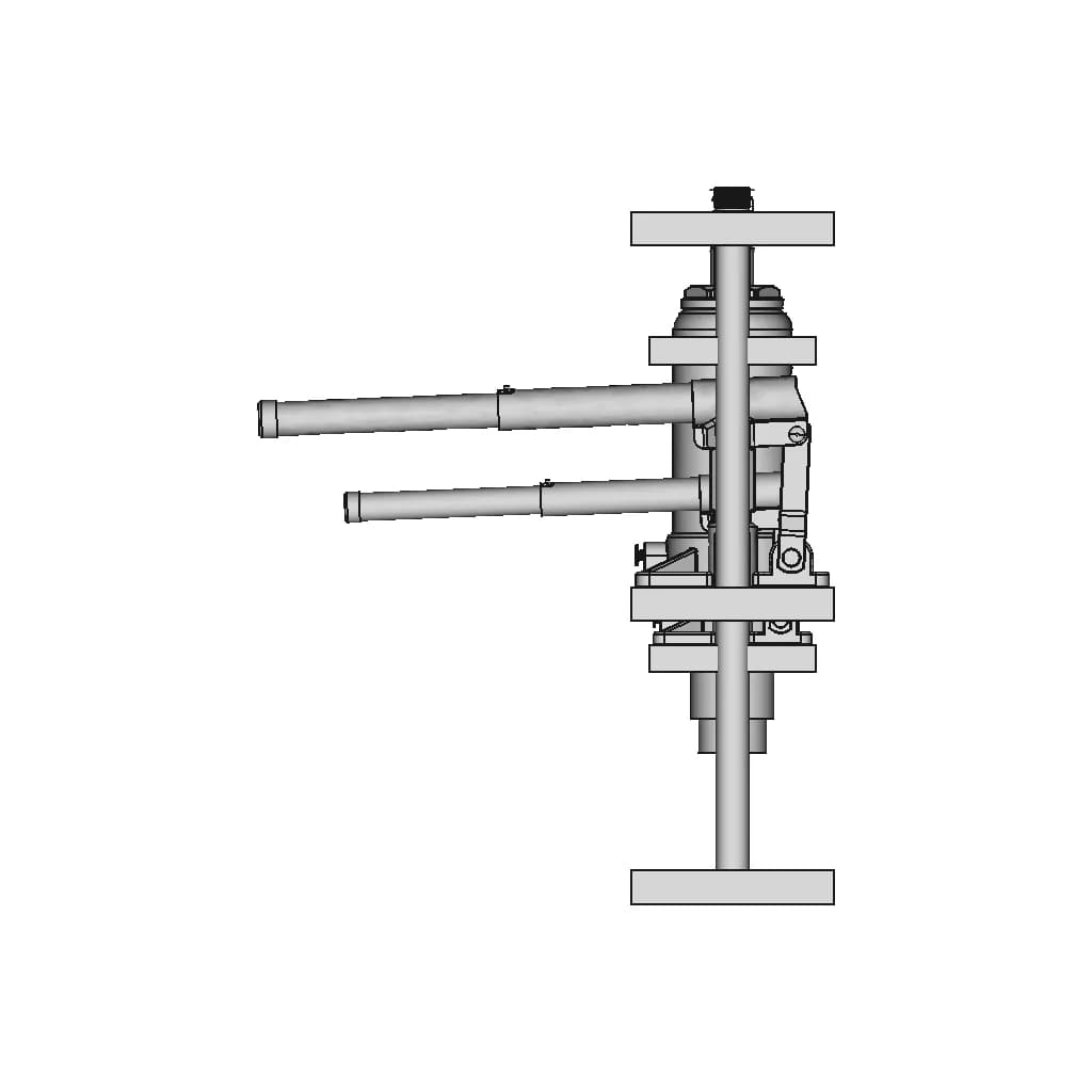 Hydraulic Press Machine | High-Quality CAD Model_0_90_degree_snapshot