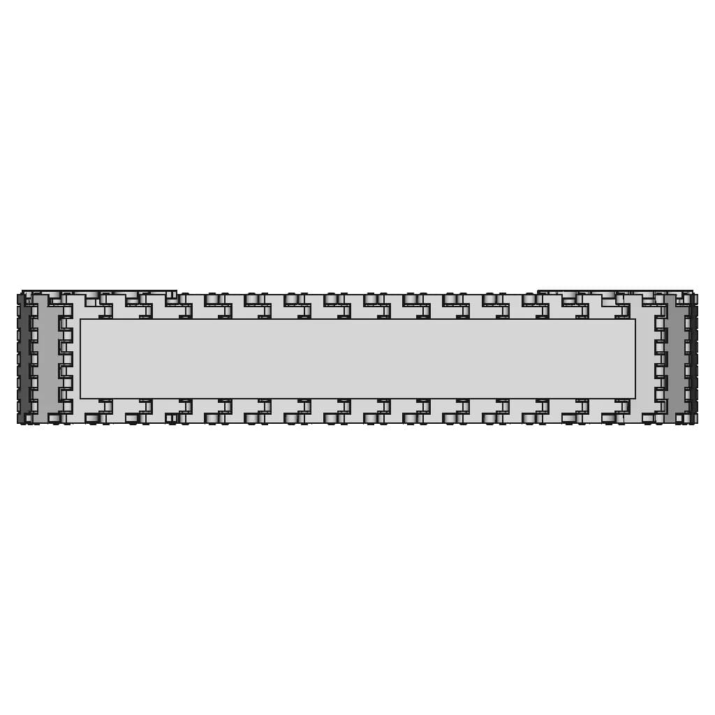 Chain Conveyor - Downloadable CAD Representation_90_0_degree_snapshot