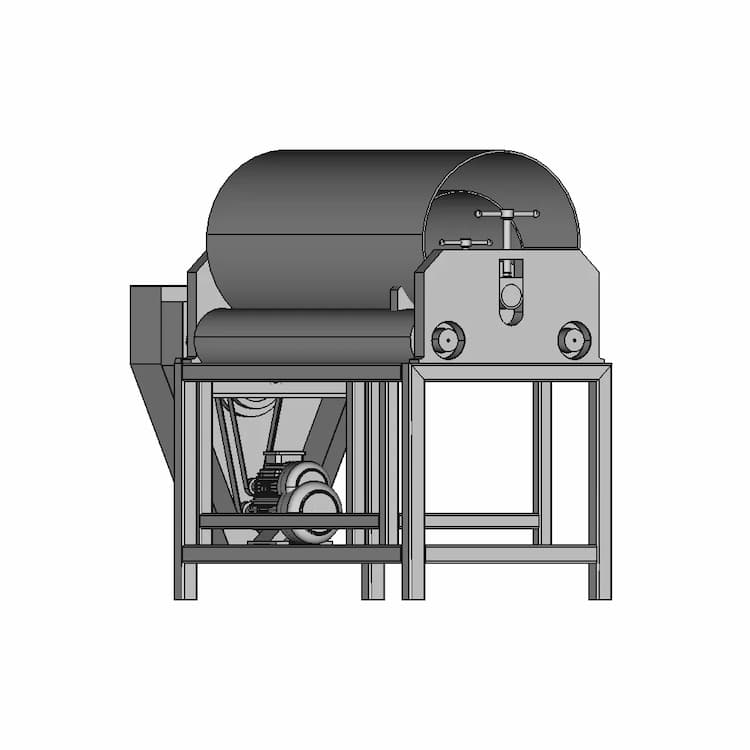 Bending Roller Machine - Downloadable CAD Representation