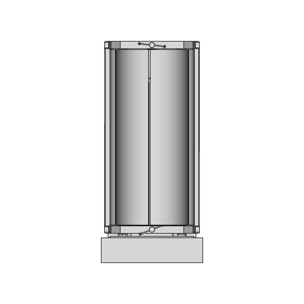 Bending Roller Machine - Downloadable CAD Representation_270_0_degree_snapshot