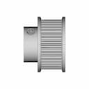 40 Tooth Gt2 Pulley | High-Quality CAD Model_0_90_degree_snapshot