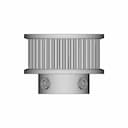 40 Tooth Gt2 Pulley | High-Quality CAD Model_270_0_degree_snapshot