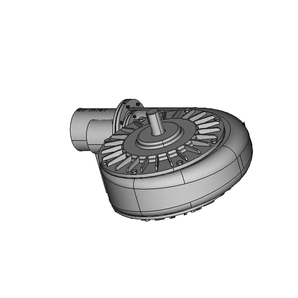 Tesla Turbine | 3D Engineering Design File_60_30_degree_snapshot