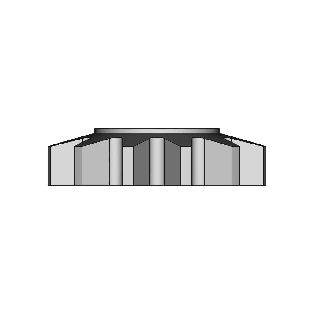 Amortiguador De Tuercas - Downloadable CAD Representation_0_90_degree_snapshot