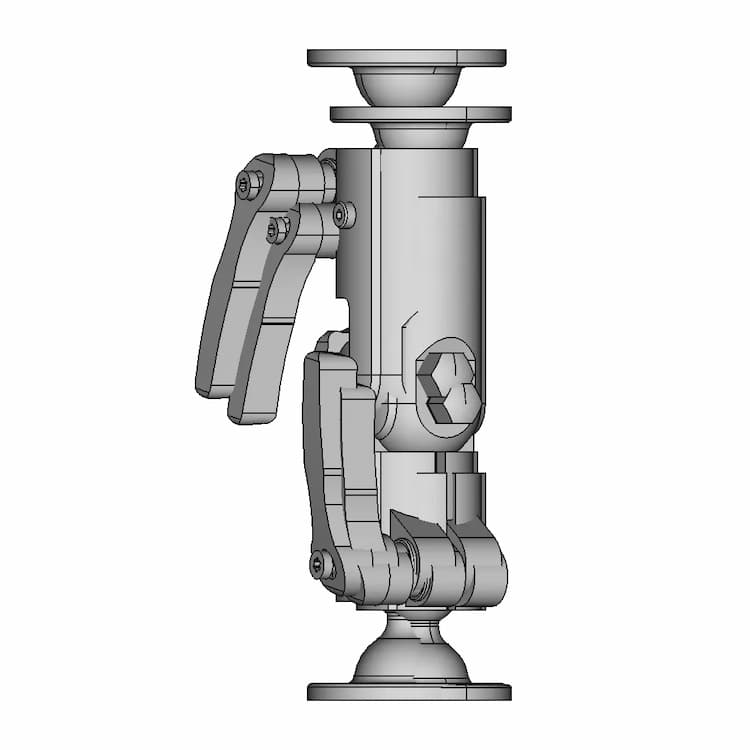 Rk Monitor Mount - Downloadable CAD Representation