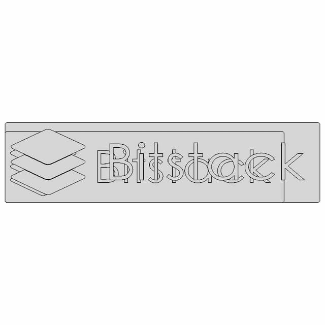 Bitstack Logo | 3D Engineering Design File