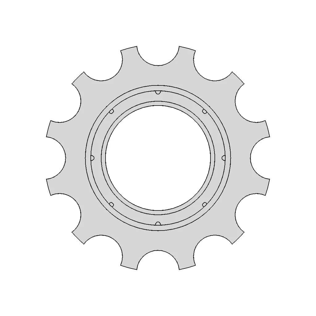 Etoile De Transfert Pour Etiqueteuse Krones Contiroll - Standard Mechanical Component_0_0_degree_snapshot