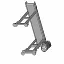 Simple Conveyor 1000Mm | High-Quality CAD Model_60_30_degree_snapshot