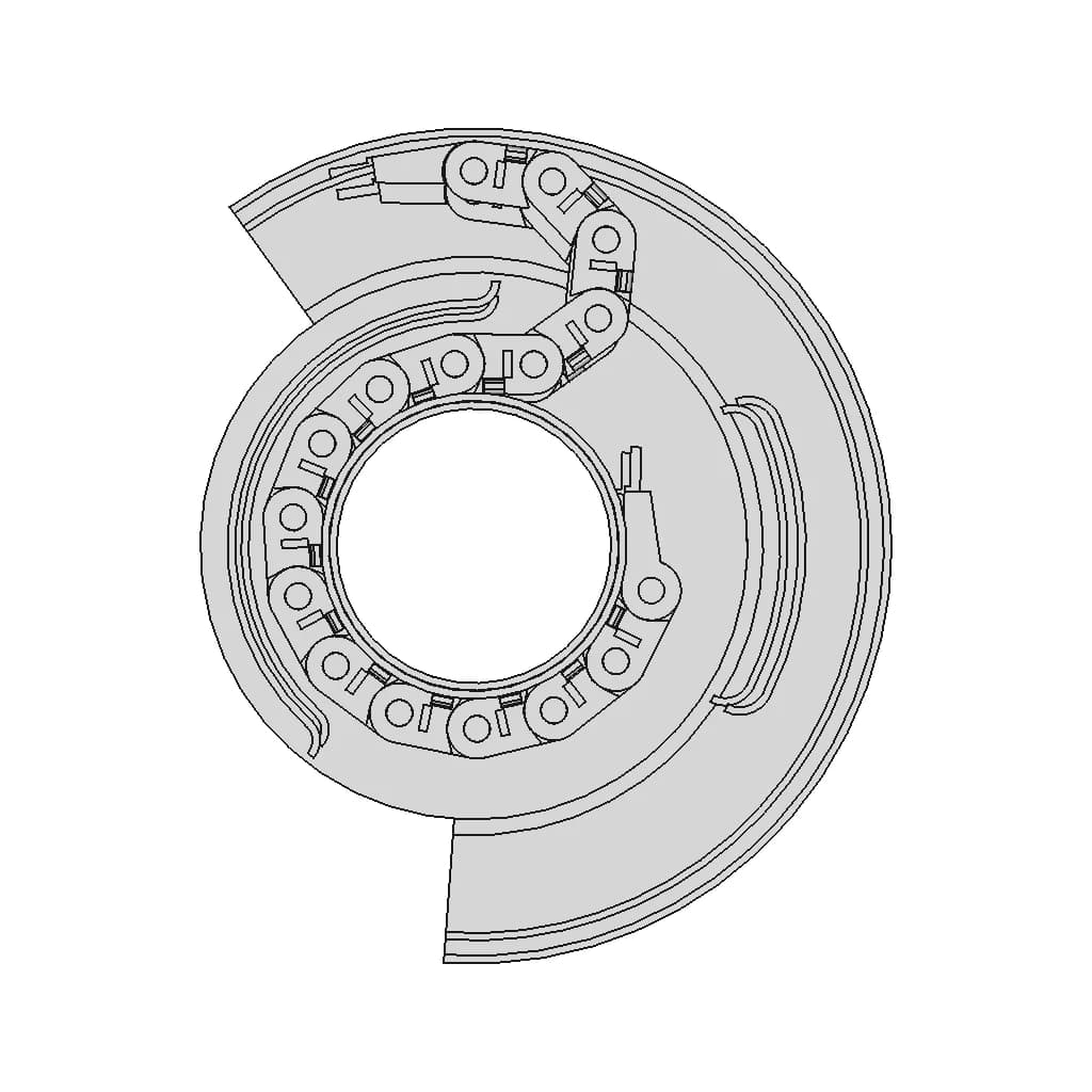 Circular Motion Energy Chain Application - Standard Mechanical Component_270_0_degree_snapshot