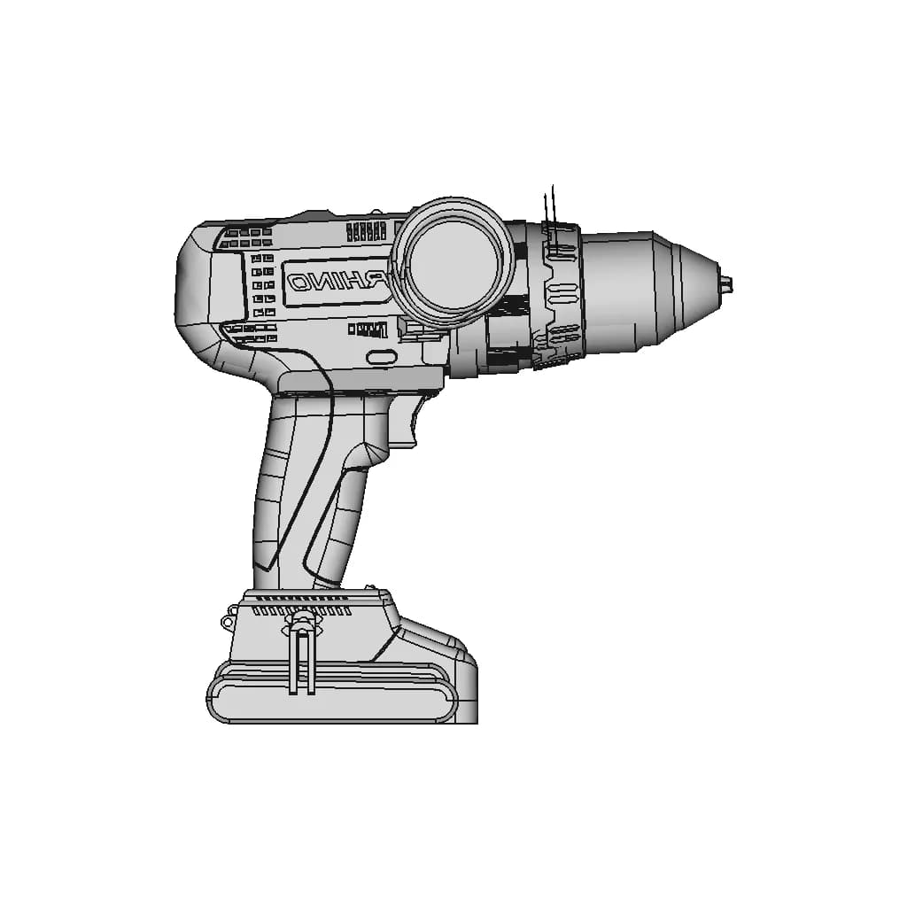 Drill | 3D Engineering Design File_0_270_degree_snapshot