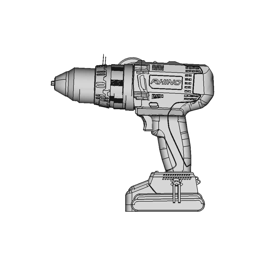 Drill | 3D Engineering Design File_0_90_degree_snapshot