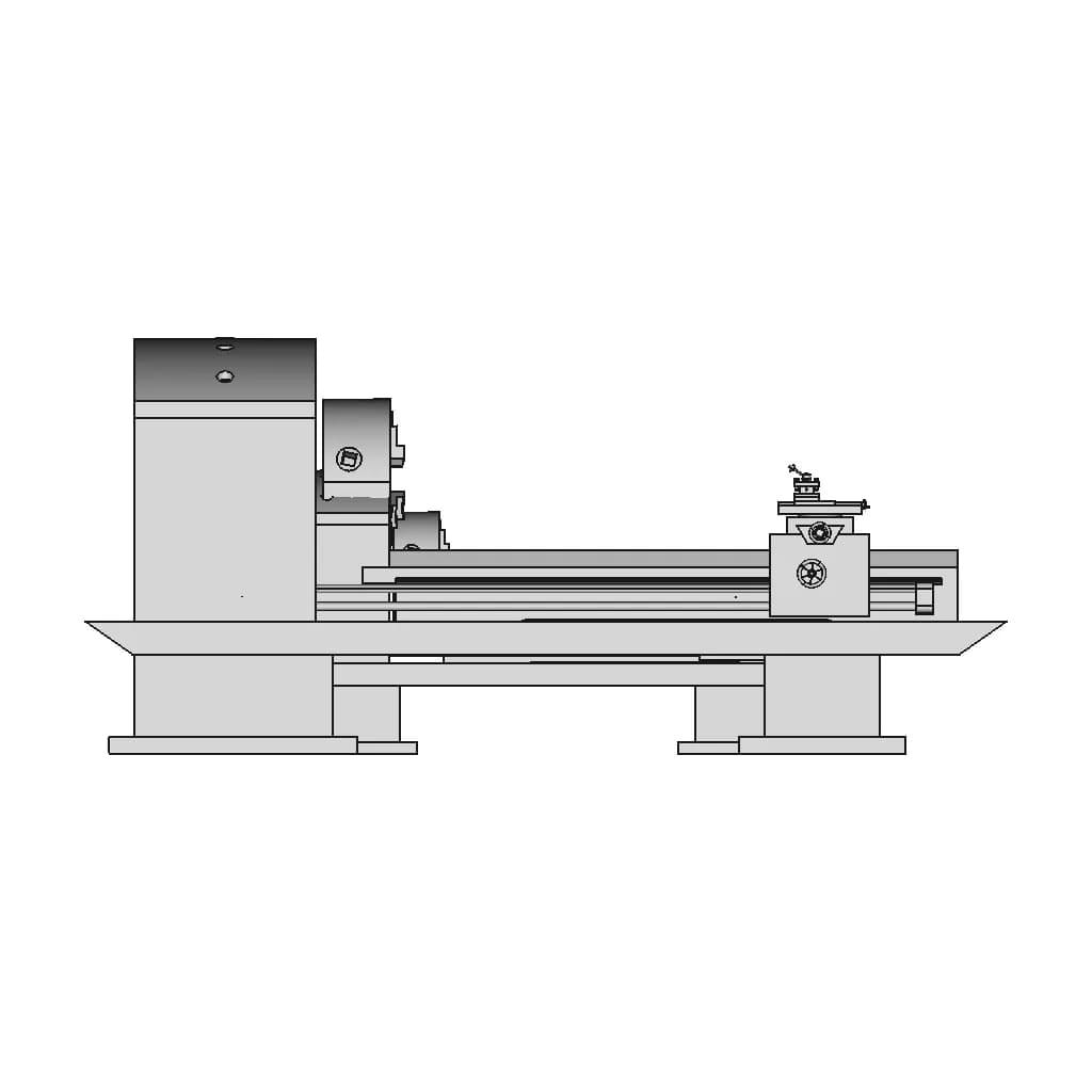 Lathe Machine | 3D Engineering Design File_0_0_degree_snapshot
