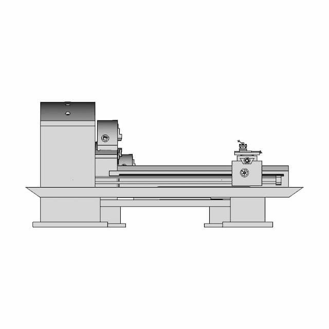 Lathe Machine | 3D Engineering Design File