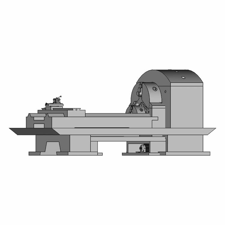 Lathe Machine | 3D Engineering Design File