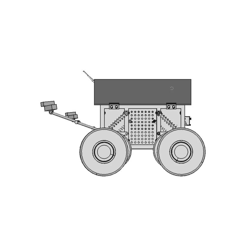 Robotic Sensor Rig For Narrow Stope Mining | High-Quality CAD Model