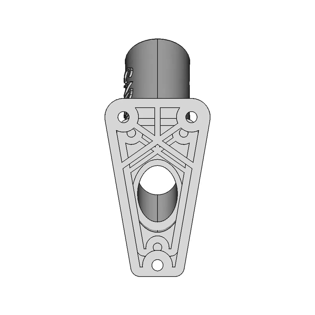 Solidworks Practice Exercises 32 - Downloadable CAD Representation_0_90_degree_snapshot