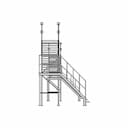 Weldment Stairs - Downloadable CAD Representation_0_0_degree_snapshot