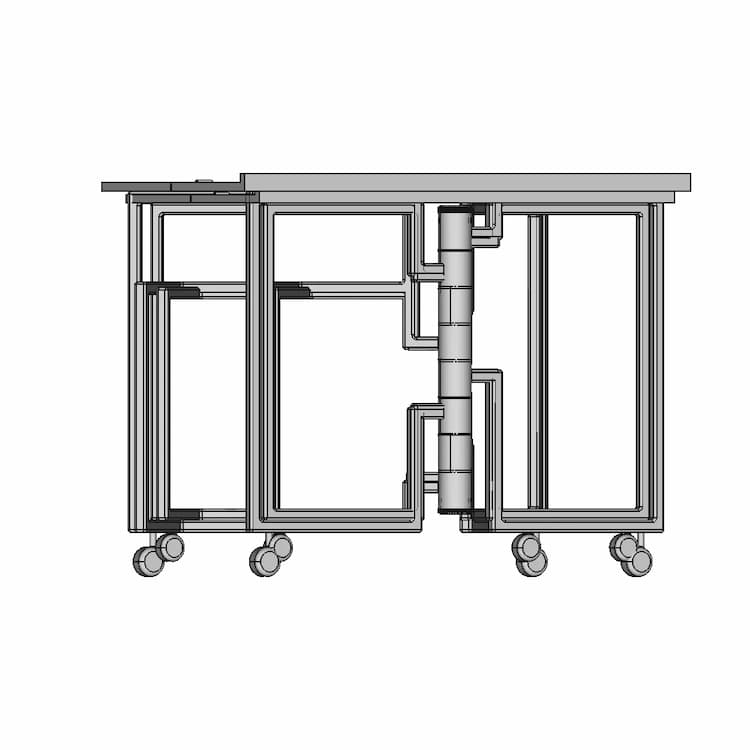 Folding Desk | 3D Engineering Design File